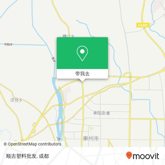 顺吉塑料批发地图