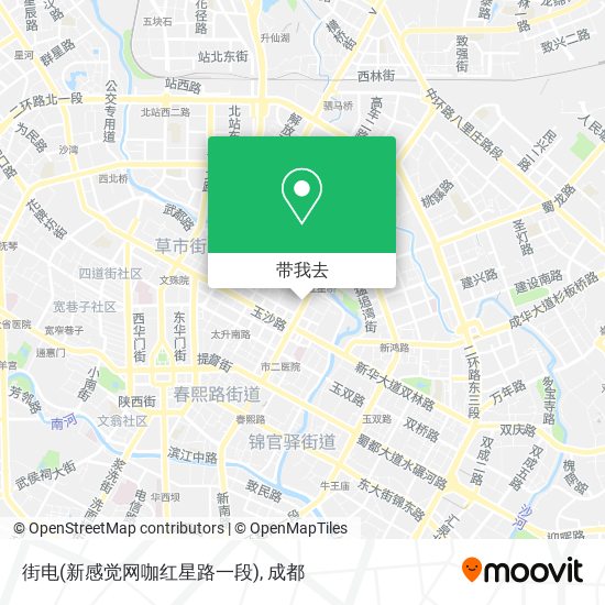 街电(新感觉网咖红星路一段)地图