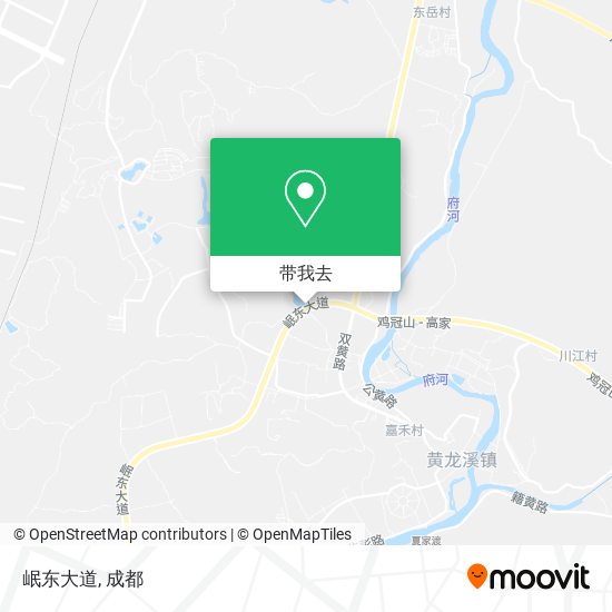 岷东大道地图