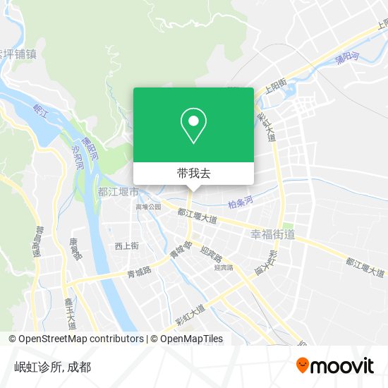 岷虹诊所地图