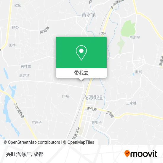 兴旺汽修厂地图