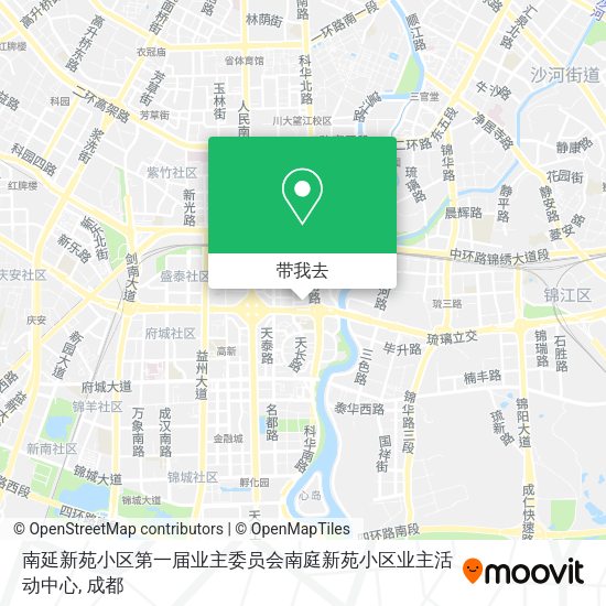 南延新苑小区第一届业主委员会南庭新苑小区业主活动中心地图
