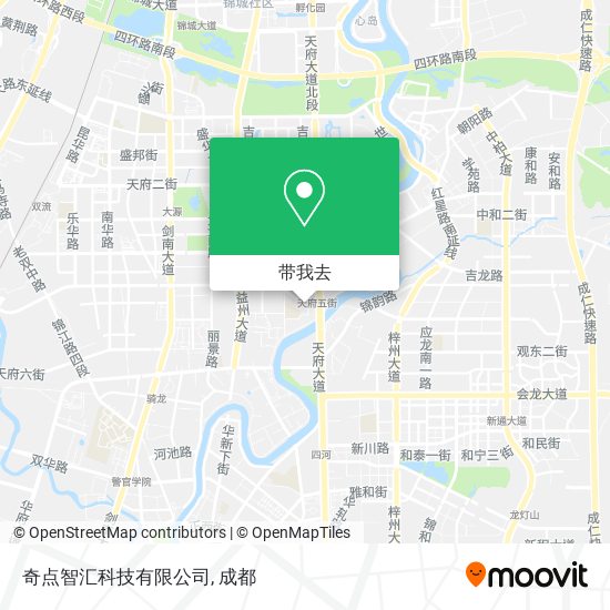 奇点智汇科技有限公司地图
