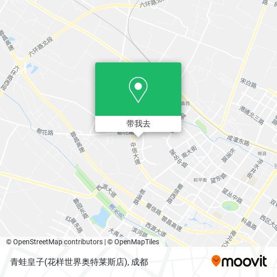 青蛙皇子(花样世界奥特莱斯店)地图