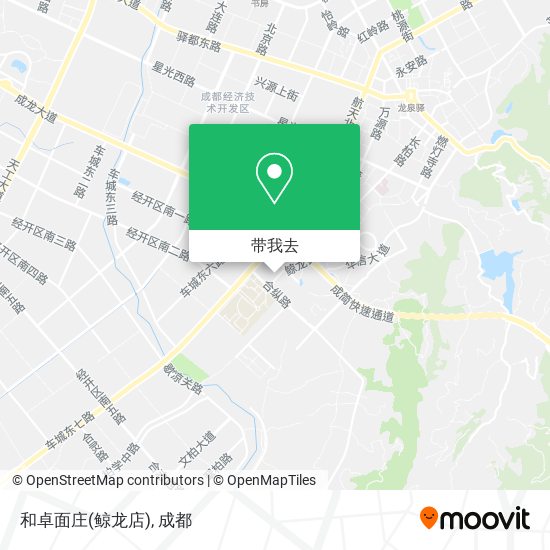 和卓面庄(鲸龙店)地图