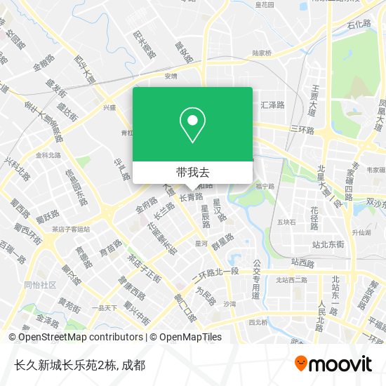 长久新城长乐苑2栋地图