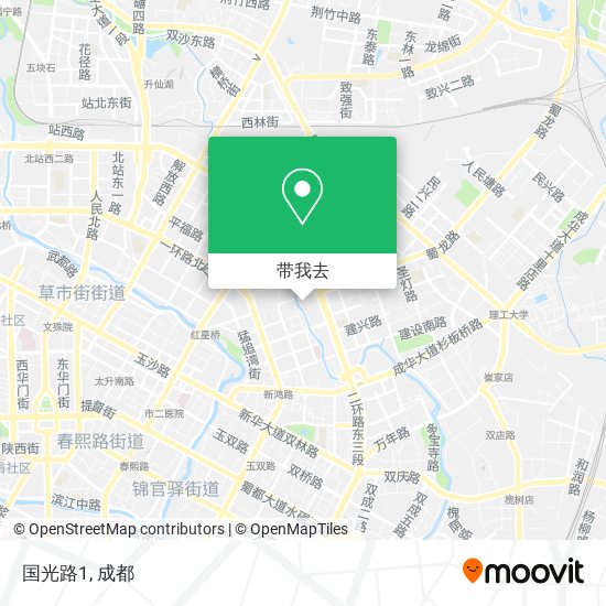 国光路1地图