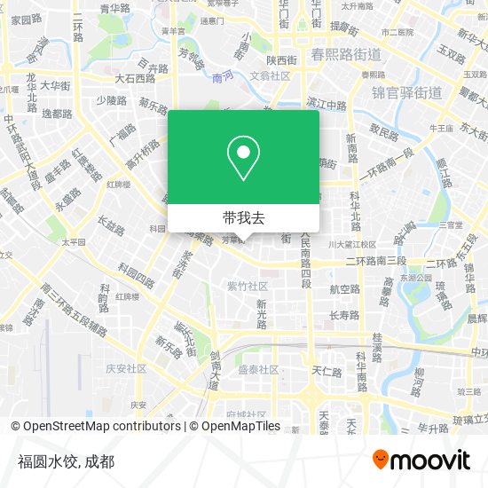 福圆水饺地图