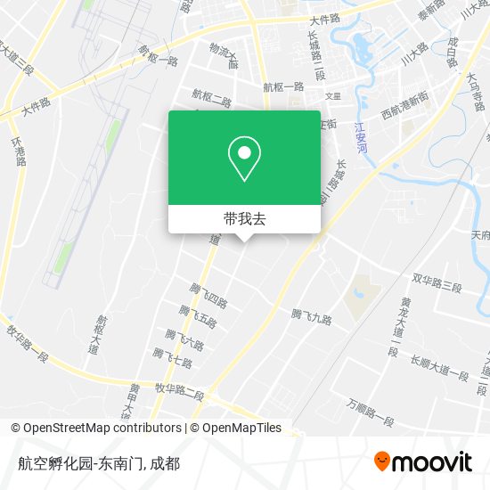 航空孵化园-东南门地图