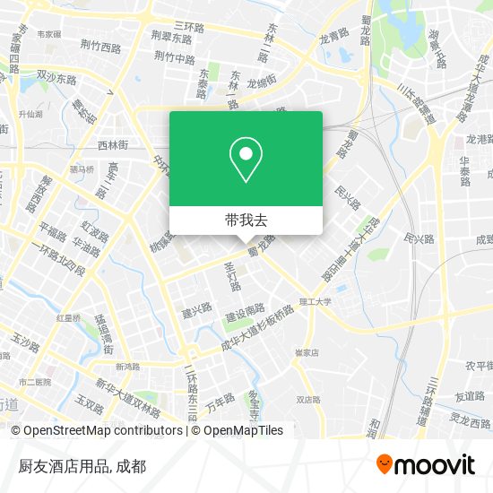厨友酒店用品地图