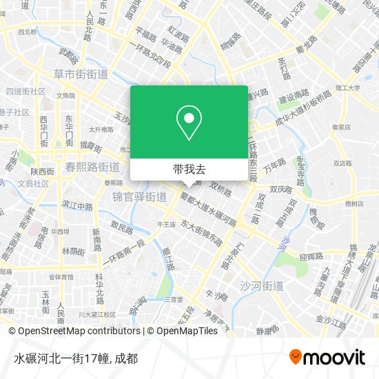 水碾河北一街17幢地图