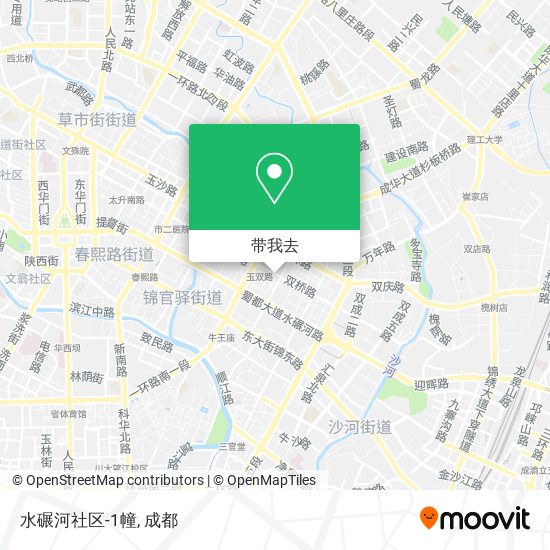 水碾河社区-1幢地图