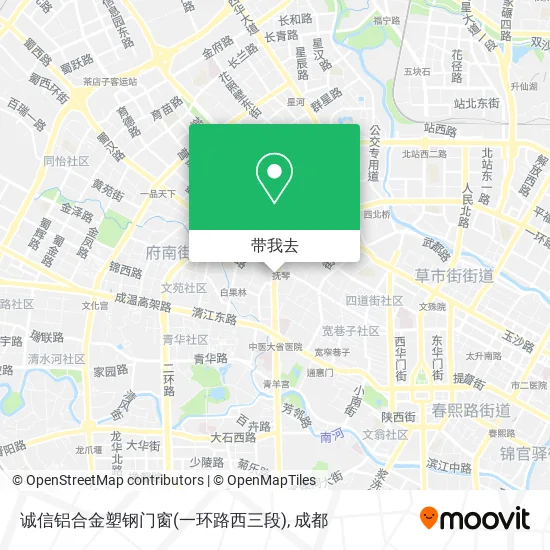 诚信铝合金塑钢门窗(一环路西三段)地图