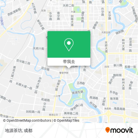 地源茶坊地图