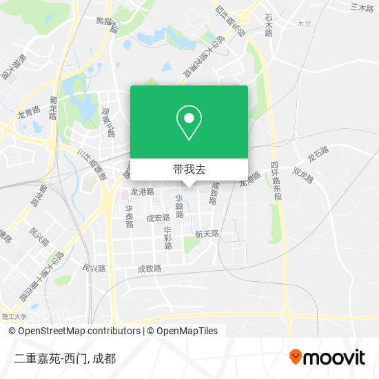 二重嘉苑-西门地图