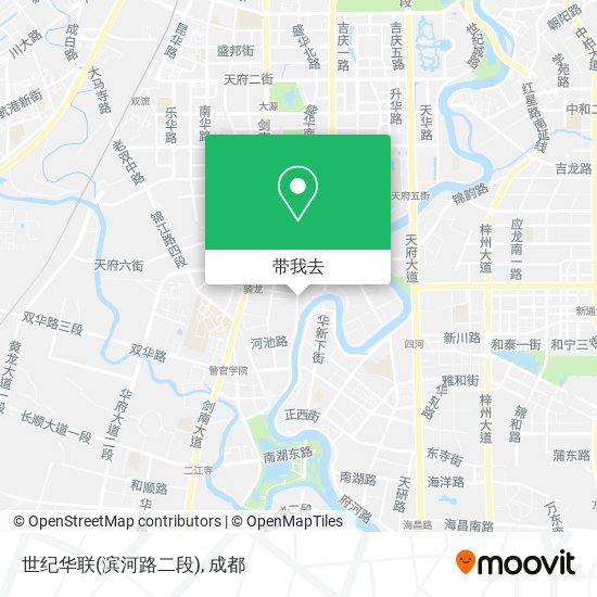世纪华联(滨河路二段)地图
