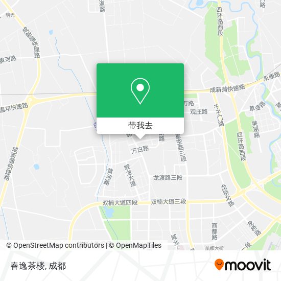 春逸茶楼地图