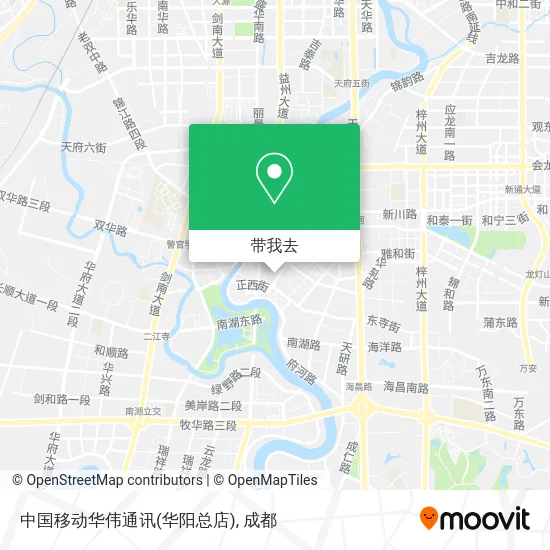 中国移动华伟通讯(华阳总店)地图