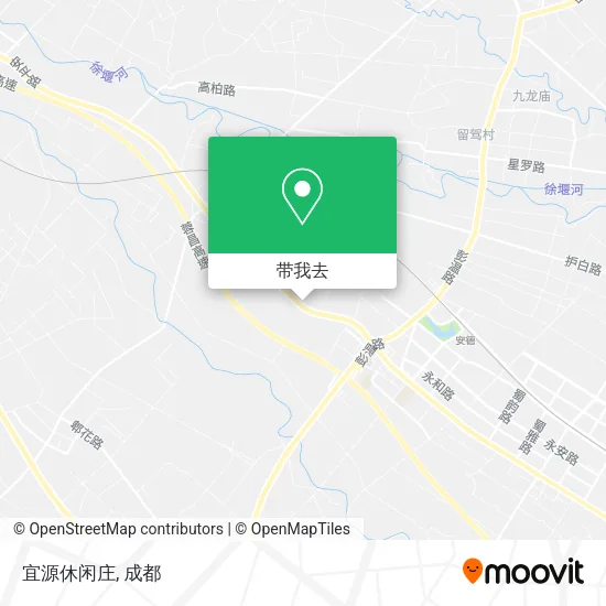 宜源休闲庄地图