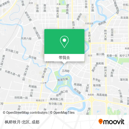 枫桥映月-北区地图
