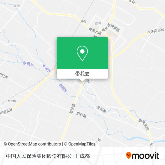 中国人民保险集团股份有限公司地图