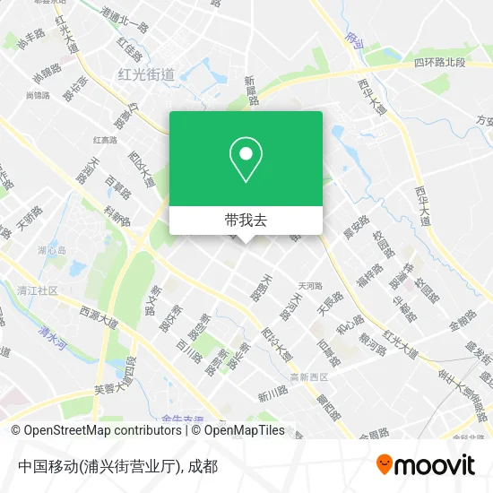 中国移动(浦兴街营业厅)地图