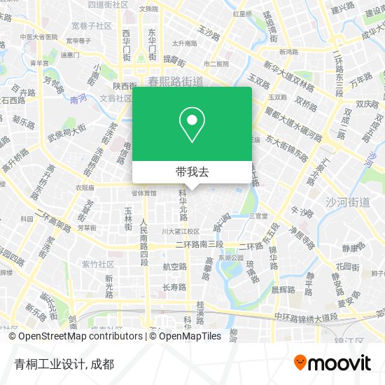 青桐工业设计地图