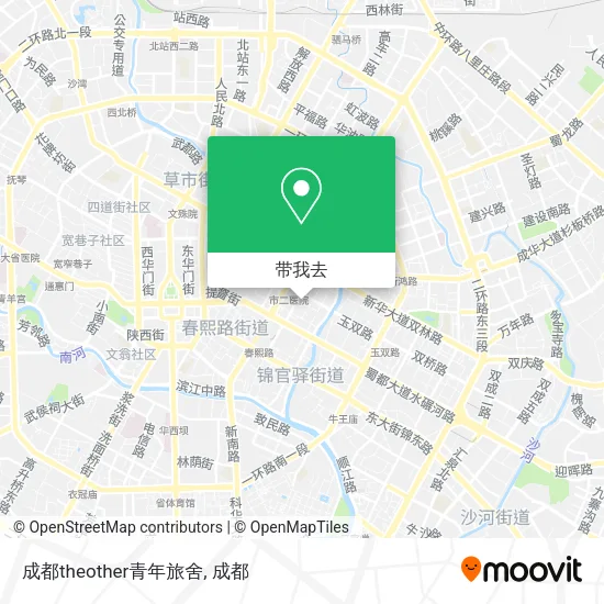 成都theother青年旅舍地图