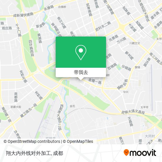 翔大内外线对外加工地图