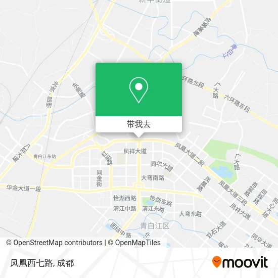 凤凰西七路地图