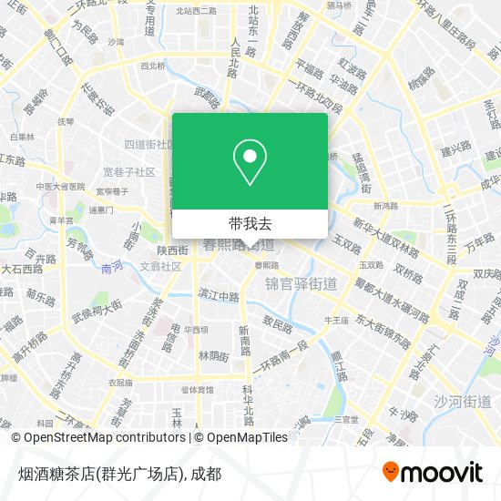 烟酒糖茶店(群光广场店)地图