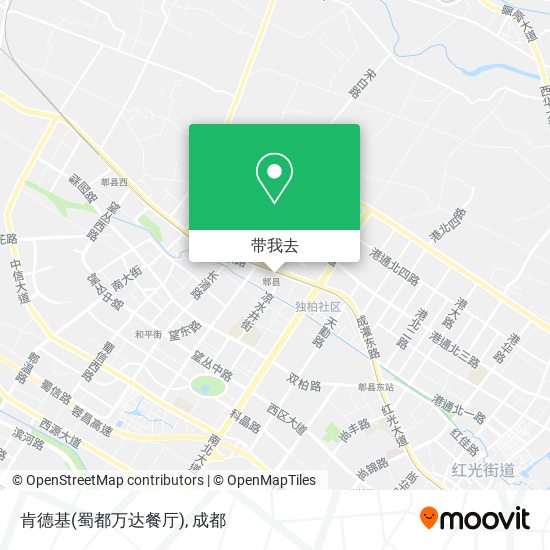 肯德基(蜀都万达餐厅)地图