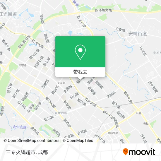 三专火锅超市地图