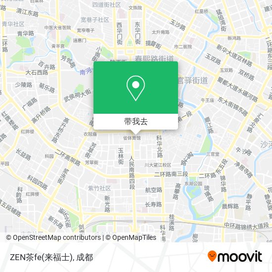 ZEN茶fe(来福士)地图