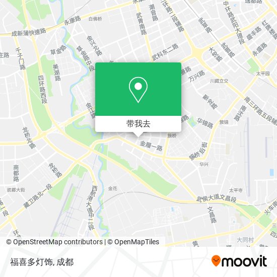 福喜多灯饰地图