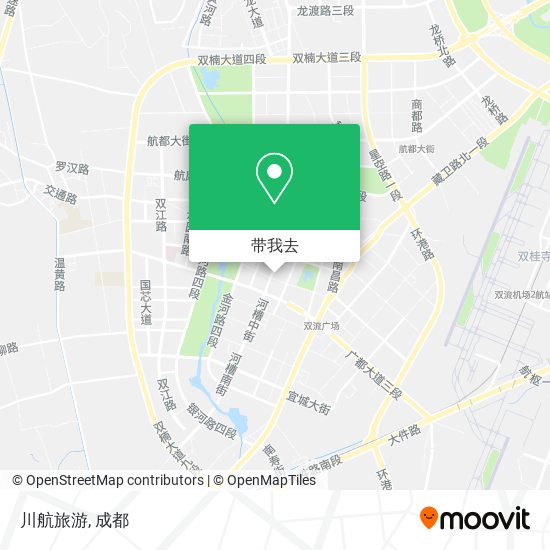 川航旅游地图