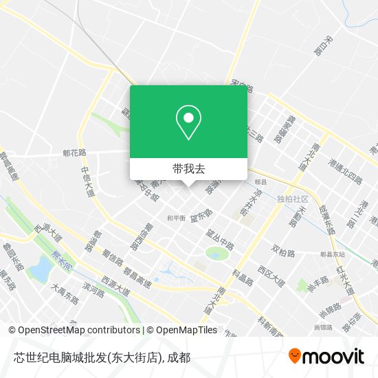 芯世纪电脑城批发(东大街店)地图