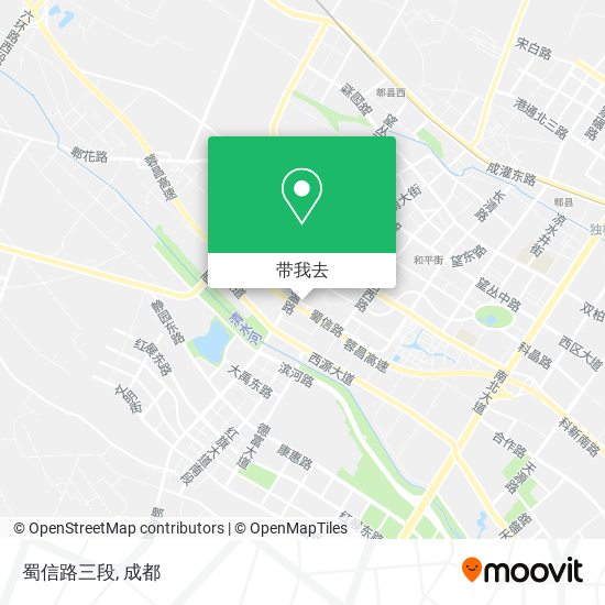 蜀信路三段地图