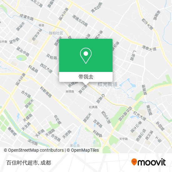 百信时代超市地图