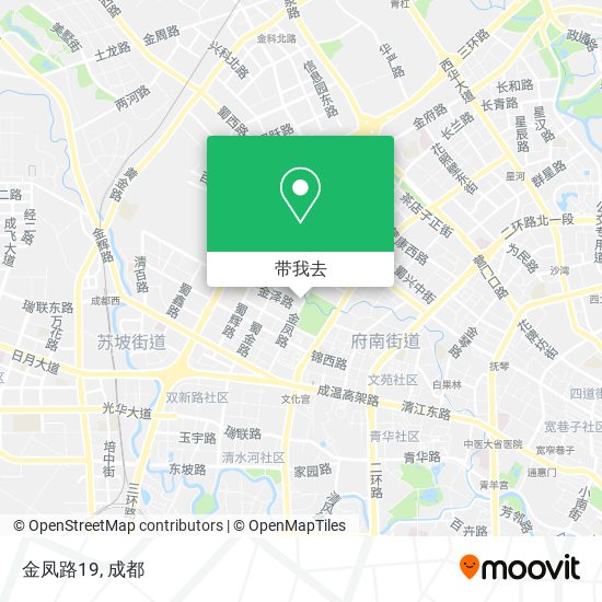 金凤路19地图
