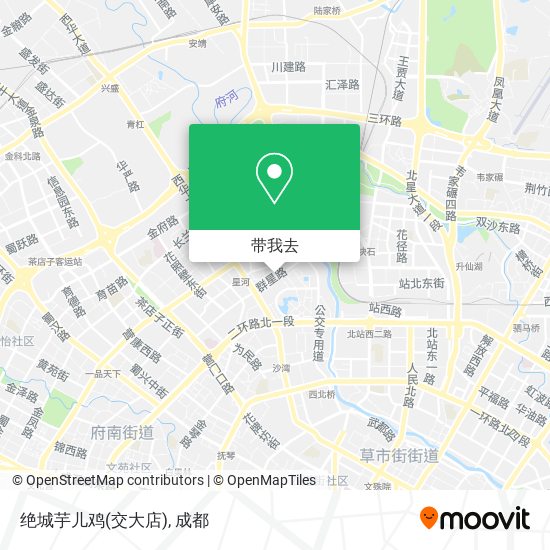 绝城芋儿鸡(交大店)地图