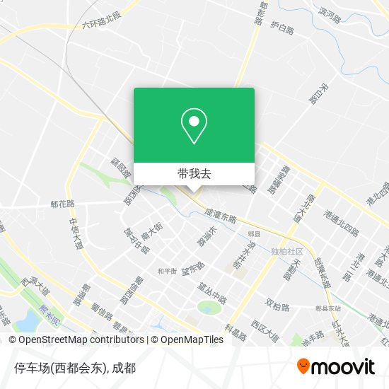 停车场(西都会东)地图