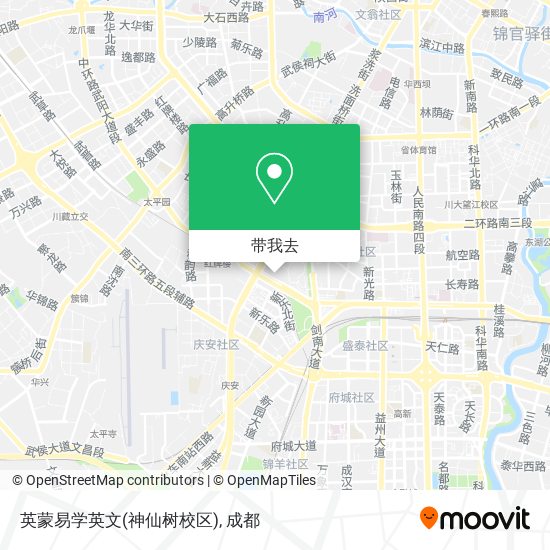 英蒙易学英文(神仙树校区)地图
