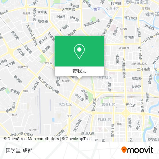 国学堂地图