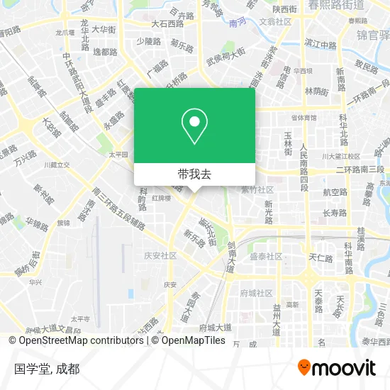 国学堂地图