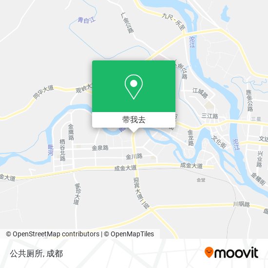 公共厕所地图