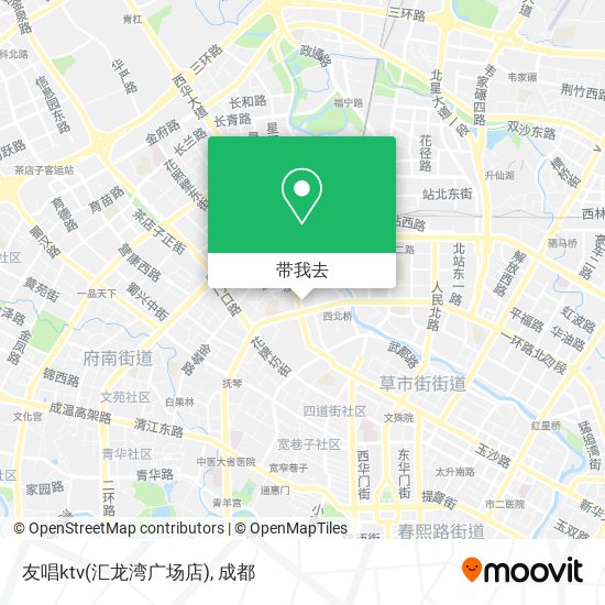 友唱ktv(汇龙湾广场店)地图