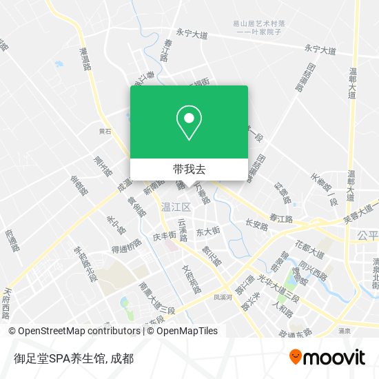 御足堂SPA养生馆地图