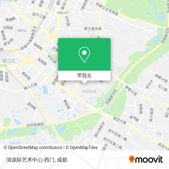 清源际艺术中心-西门地图