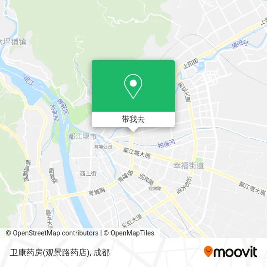 卫康药房(观景路药店)地图